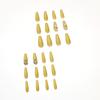 Mustard Yellow Green Wear Nail Butterfly Nail Art Full Diamond Nail Patch Whitening False Nail Nail Art
