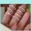 Elegant Heart Shaped Silver Plated Ring For Women Minimalist Twisted Design Jewelry