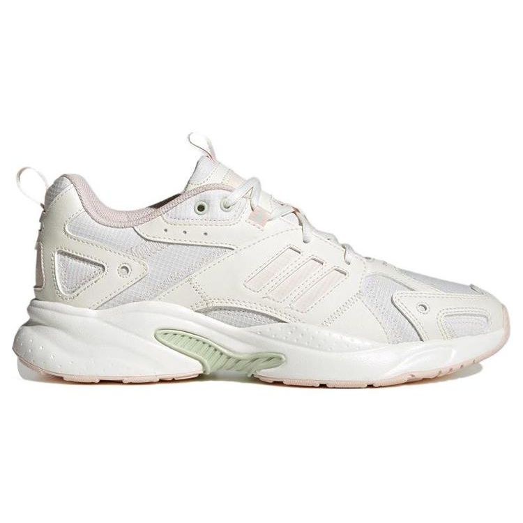 Adidas Neo JZ Runner Comfortable Versatile Non-Slip Wear-Resistant Lightweight Low-Top Casual Shoes Unisex Casual Shoes Pink White IE5547