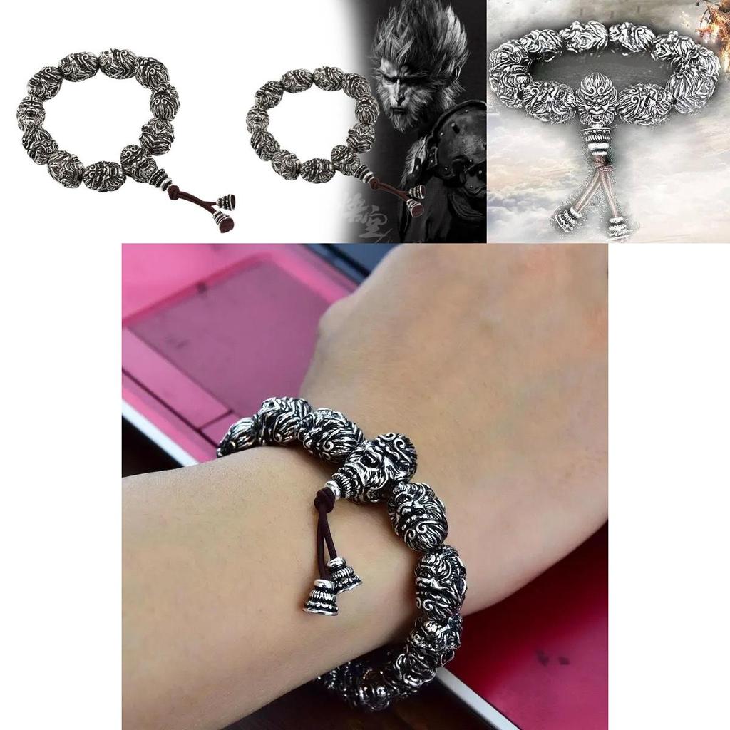 Wukong Armband im Retro-Stil Ganzmetalldesign Perfekt für Heim- und Bürodekor