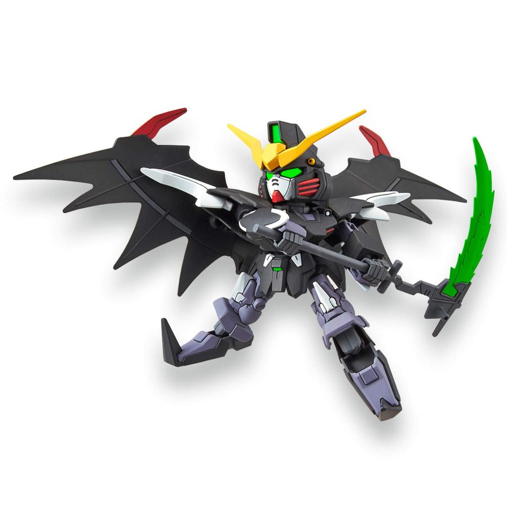 SD Gundam EX Standard Mobile Report Gundam W Endless Waltz Gundam Deathscythe Hell EW Farbcodiertes Plastikmodell