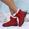 Fashion Women Snow Boots Winter New Thick Plush Non-slip Boots Women Fashion Warm Fur Shoes for Women Outdoor Casual Comfortable Shoes