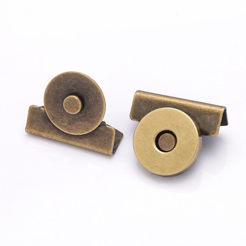 5 Pairs Bag Snap Accessories Magnetic Buckle Bag Snap Hidden Button Seam Free Button Snap