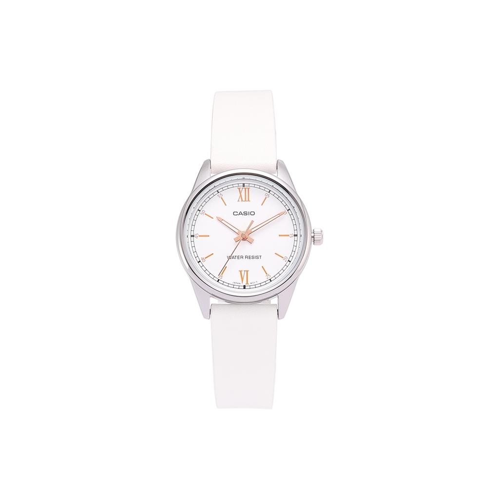 Casio Women's Standard Series 28.2mm White Watch LTP-V005L-7B3