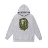 Mens Womens Streetwear Hoodie With Japanese Style Bape Print Loose Fit Cotton Pullover Winter