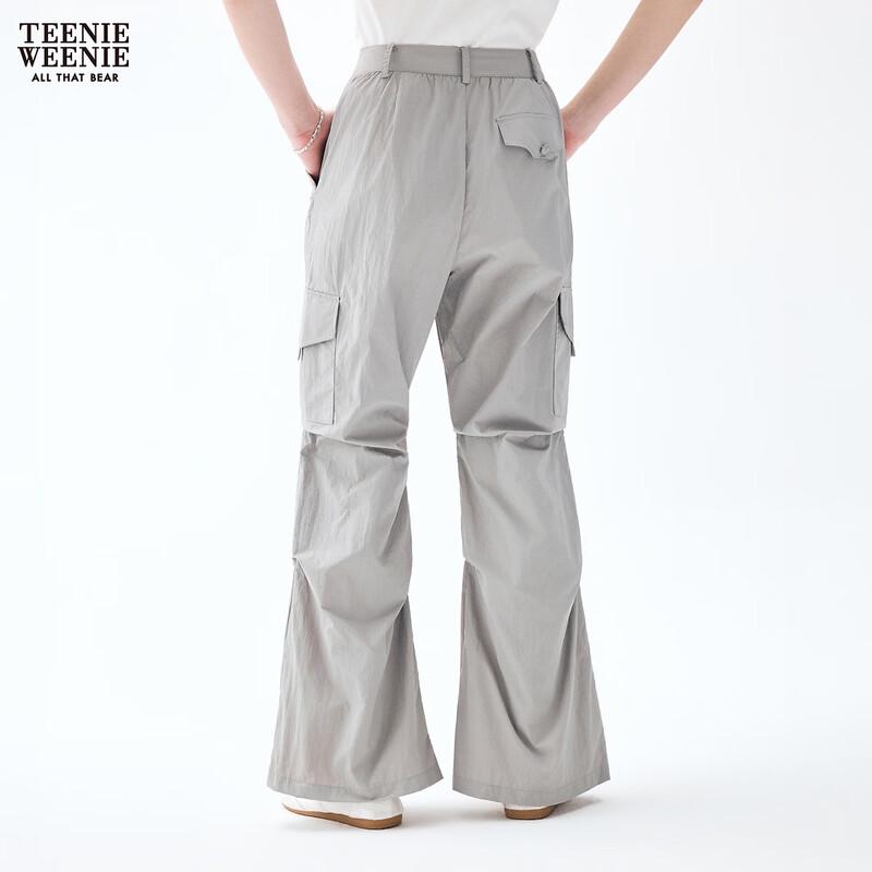 Teenie Weenie Women's Bear Letter Casual Long Pants