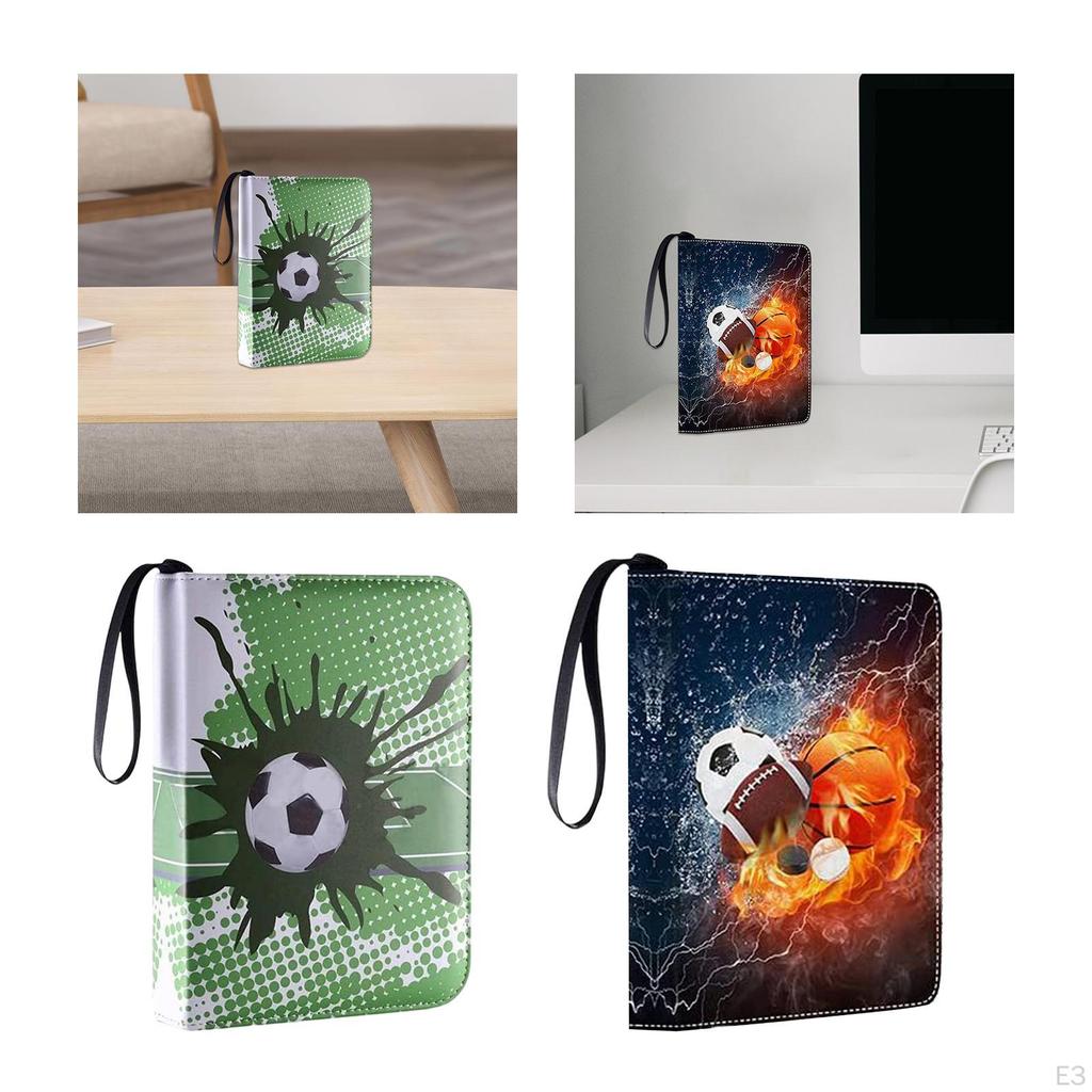 Card Binder 3 Collector Album for Standard Size Organizer Case Trading Holder Game Ice
