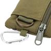 Outdoor Molle Pouch Outdoor Molle Pouch Wallet Portable Key Card Case Pouch Bag Purse with Carabiner Multi Camping Equipment