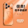Applicable to Apple 17promax mobile phone case iPhone16/17 frosted glass case 15pro simple 14/13 light