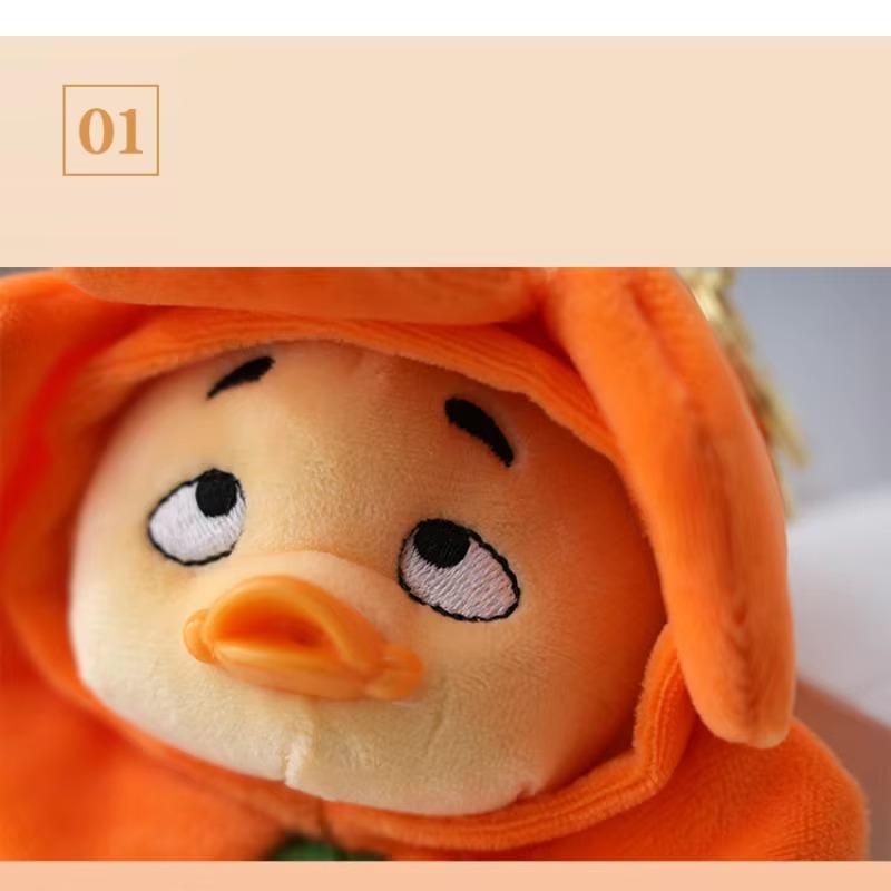 1 llavero de peluche con colgante pequeño de patito, llavero de muñeca, juguetes, bolsas, fundas para teléfono, decoraciones colgantes, regalo de cumpleaños
