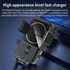 Ny QI Induktion Biltelefonhållare 15W Trådlös laddning Billaddare Luftventil Dashboard Support för iPhone 12 13 14 8 Samsung LG