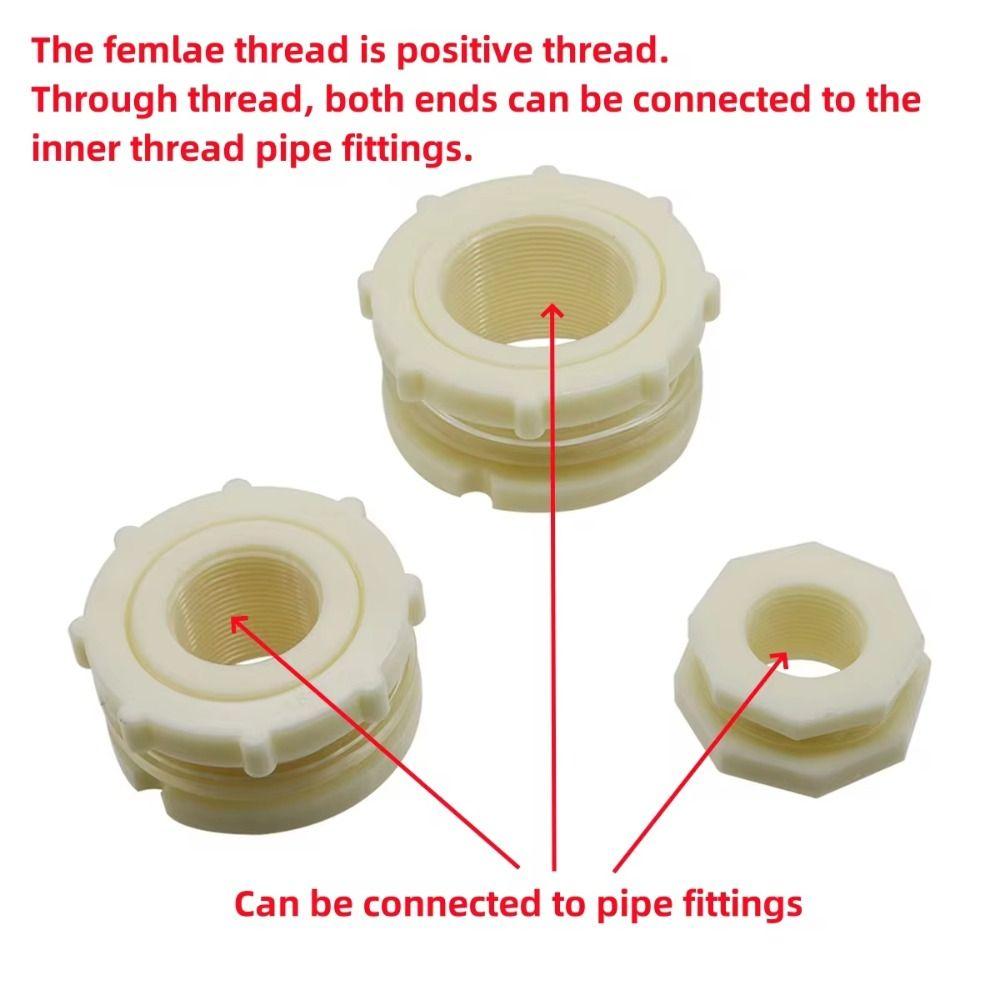 1Pcs Internal Thread Pipe Fitting 1/2" 3/4" 1" 1.2" 1.5" 2" Female Thread Pipe Joint