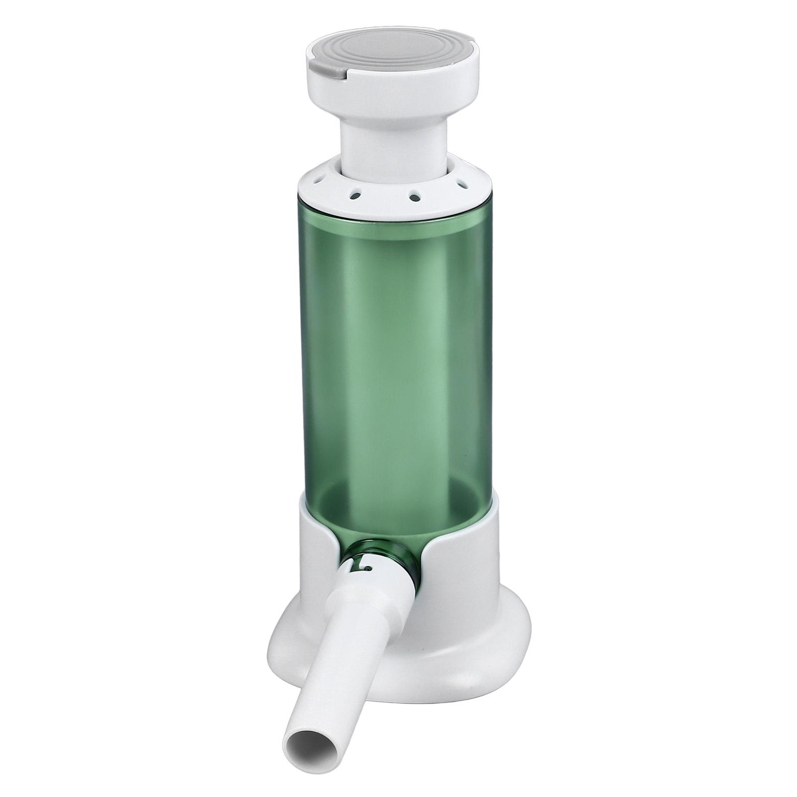 

Sausage Stuffer Maker PP PS Household Vertical Manual Sausage Filling Machine with 4 Stuffing Tubes for Home Kitchen зелёный