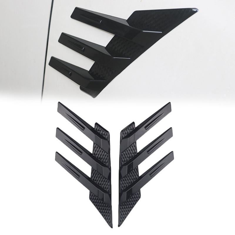 Universell Bakre Vindruta Sidspoiler Sidoventiler Dekoration Allmän Fönsterjalusi Exteriör Dekorativ Bakre Vinge Tillbehör