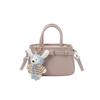 Fashionable Pu Square Crossbody Bag With Soft Structure And Inner Card Holder For Daily Wear