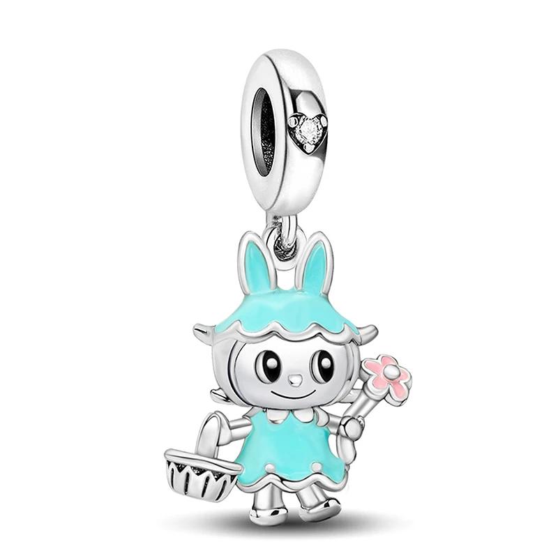 Copper Personalized Flying Dragon Elf Series Charms Beads Fit Original Pan Bracelet High Quality Diy Jewelry