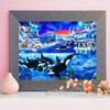 Diamond Painting Full Round Square Animal Fish DIY Diamond Embroidery Cross Stitch Penguin Mosaic Sale Handmade Gift