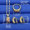Elegant 4Pcs Bridal Jewelry Set With Sparkling Zirconia Includes Earrings Necklace Ring Perfect For Weddings Gift For Women