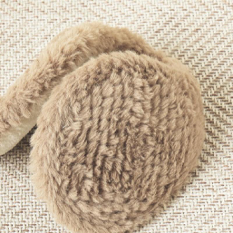 Daiso Große Pelz-Ohrenschützer Beige