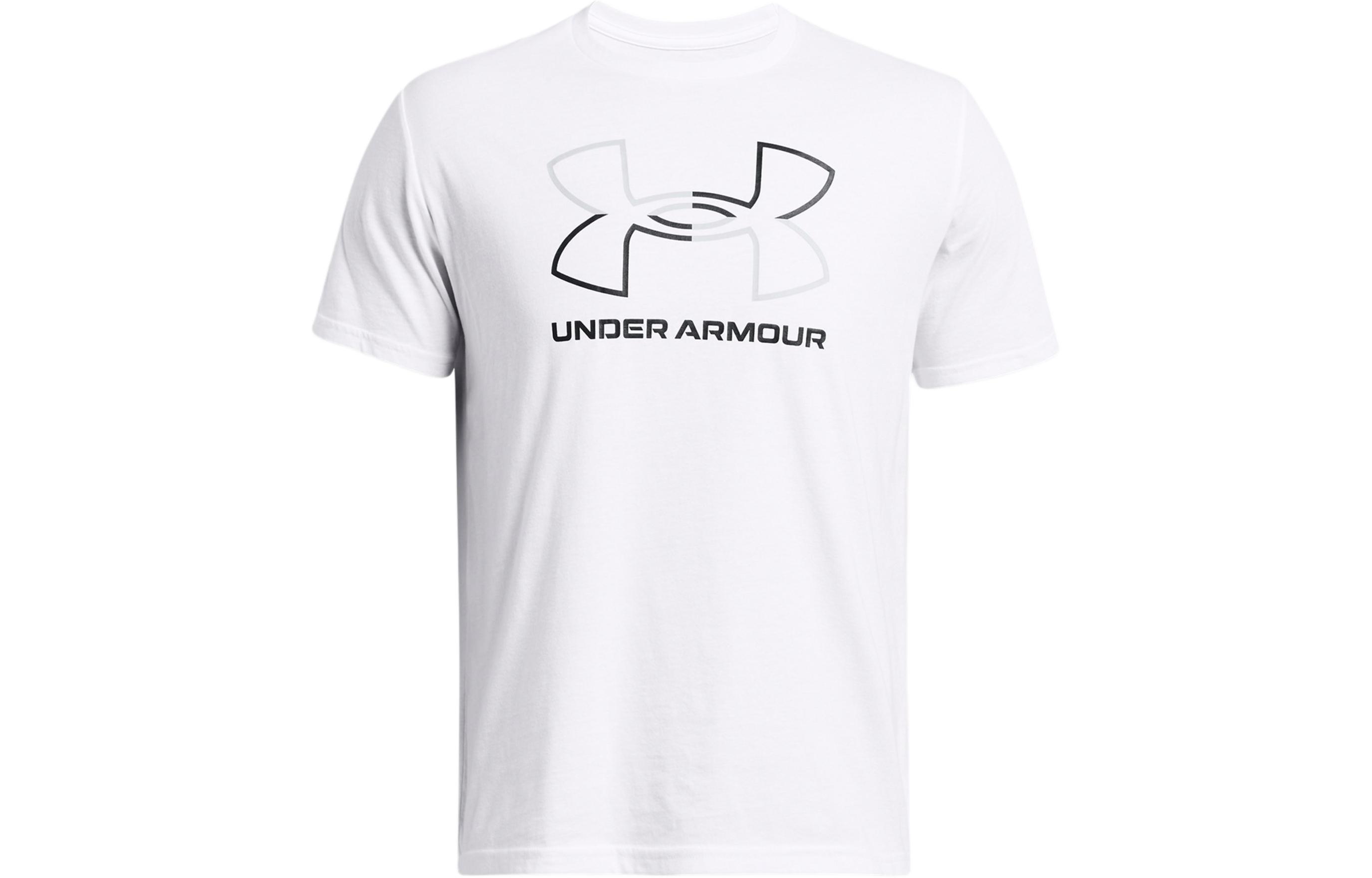 Under Armour T-shirt Heren Wit L
