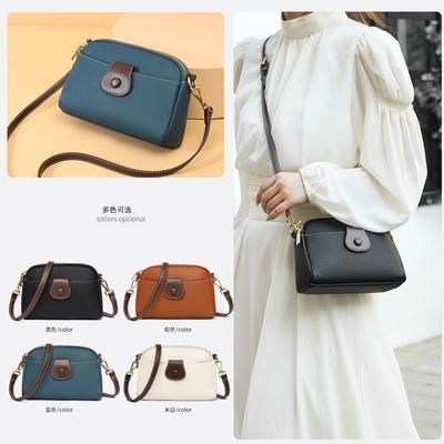 Mädchen Mode Umhängetasche Einfache Kleine Quadratische Tasche Schultertasche Tide