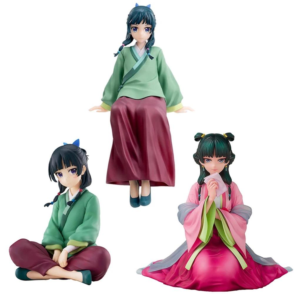 Anime Maomao Figur Maomao Actionfiguren Maomao Figurpuppe PVC Kombination Modell Spielzeug Sammlung Statue Geschenk Schreibtischornament