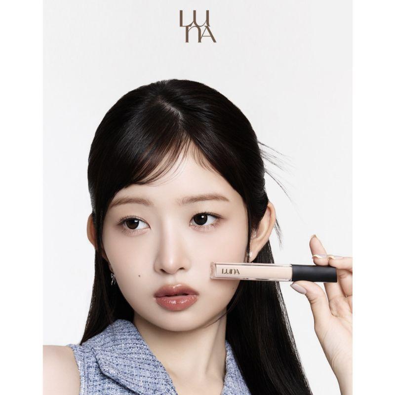 LUNA Long Lasting Tip Liquid Concealer – High Coverage Seamless Concealer (7.5 g 5 Shades)