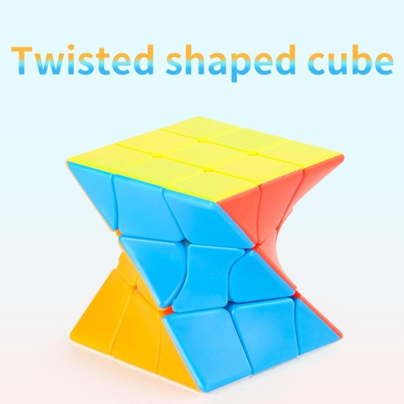 Professional 3x3 Magical Cubes Featuring Seamless Rotation Mechanism And High Visibility Color Stickers