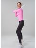 Women's High Neck Spliced Running Jacket: Slimming, Thickened Fitness Wear with Thumb Holes for Autumn/Winter