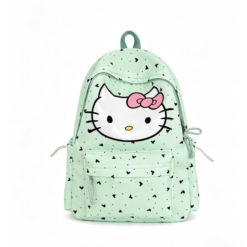 Schoolbag new cartoon cute KT printed backpack campus high value commuter backpack large capacity small fresh backpack