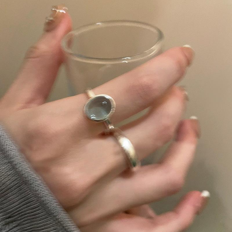 Forward Copper Fashion Ring For Women Featuring Stunning Adjustable Design And Chic Elements Geometric