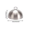 Stainless Steel Frying Pan Covers Round Pot Lids Cover Cookware Cheese Melting Dome for Sandwiches Steak Barbecue Burgers