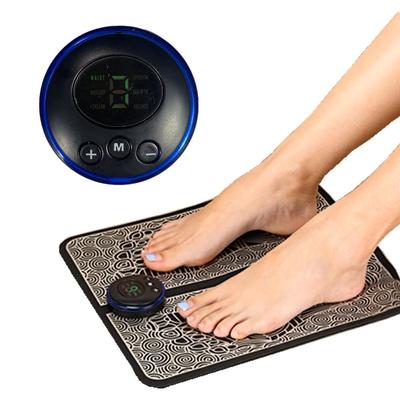 Estera masajeadora de pies eléctrica, fisioterapia, cuidado de la salud eléctrico Muscular, relajación, masaje de pies