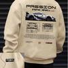 Herren lässiger Hoodie Alphabetdruck lockere Passform - Temu Bahrain Streetwear Herrenbekleidung Hoodies Hoodie Herren einteilig Haikyuu