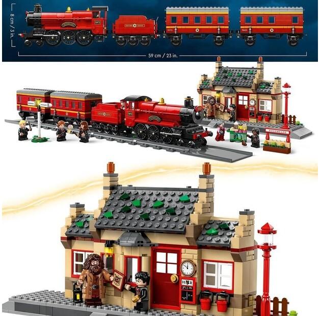 LEGO Harry Potter 76423 Хогвартс-экспресс и станция Хогсмид