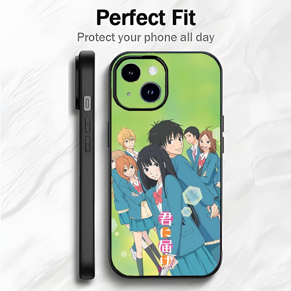 Classic Comics K-Kimi Ni TodokeS Phone Case Phone Case Soft Packaging Lightweight For iPhone17 16 15 14 13ProMax