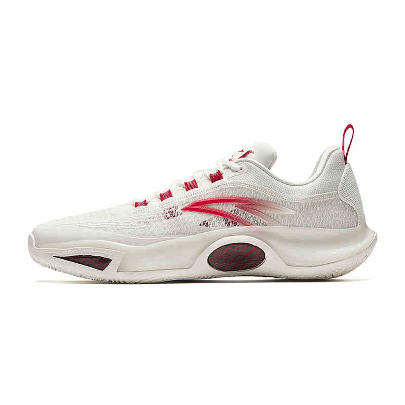 

Anta Fong Mang 2 Shock Absorption Non-Slip Wear-Resistant Low-Top Basketball Shoes Men sneaker Fiery-Red 112531604Q-1 43