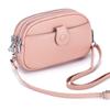 Crossbody kabelky pro ženy Dámská taška na mobilní telefon z pravé kůže Mini Dámská taška na jedno rameno Messenger z prémiové hovězí kůže