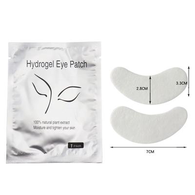 50/25 Pieces Eyelash Pad Gel Hydrogel Eye Patch Grafting Under Eye Paper Sticker Fox Wraps Eyelash Extension Makeup Tools