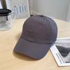 Korean-style spring/summer lightweight baseball cap with letter embroidery, quick-drying fabric, and bright colors, suitable for women and students