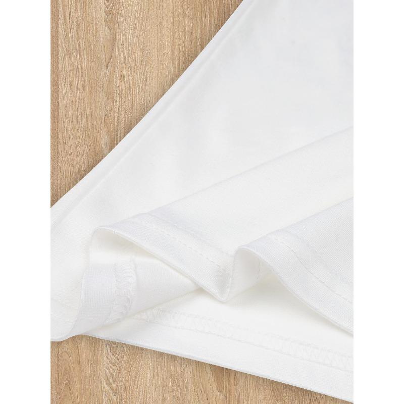 Women's Strawberry Print Short-Sleeve T-Shirt - Soft Breathable Summer Blouse with Strawberry Graphic, Casual Round Neck T-Shirt Suitable for Spring