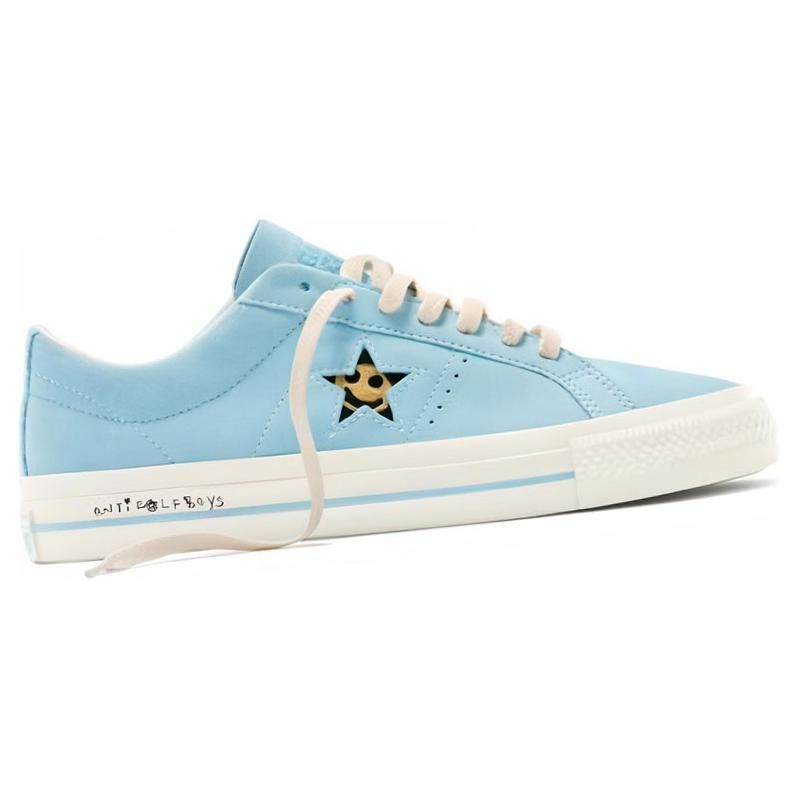 Converse Golf Wang X One Star Pro By You Unisex Sneakers Blue Blue-Glow Egret A09791C