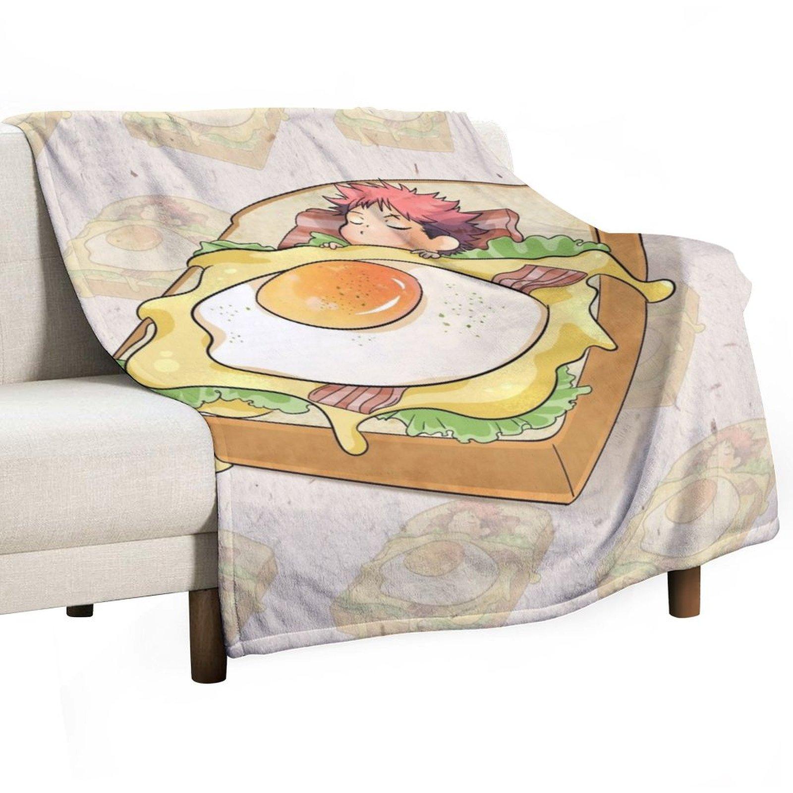 Yukihira Throw Blanket Personalized Gift Baby Decorative Sofas Moving Blankets 30x40in