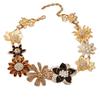 Retro Elegant 3D Flower Necklace - Minimalist Unique Design, Perfect for Women, Versatile Fashion Accessory M705