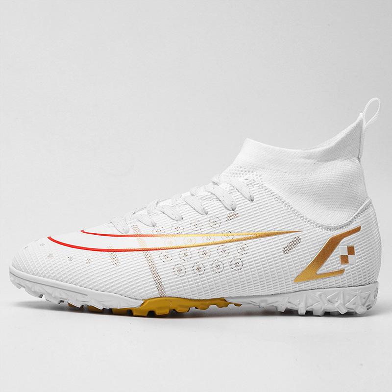 Youth training foreign trade broken new student nail football shoes men's long nail shoes sports shoes women's large size high price