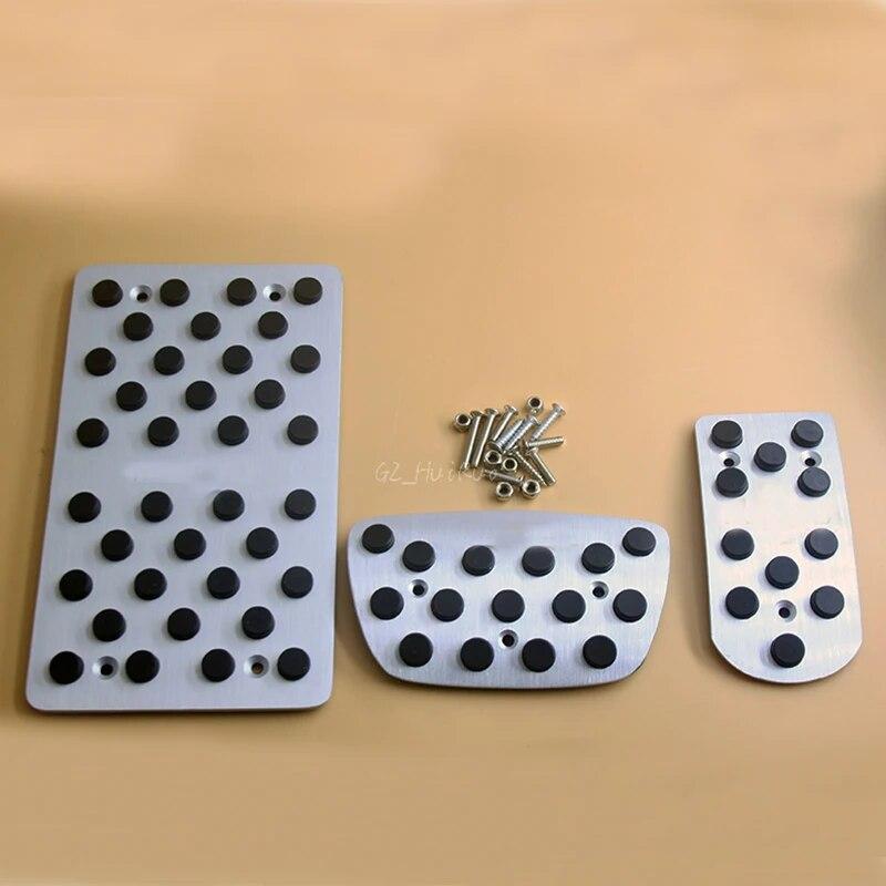 For Toyota Land Cruiser Prado 150 120 FJ150 FJ120 AT Aluminum Automatic Brake Pedal Pedale Cover 2003- Sytling Stickers