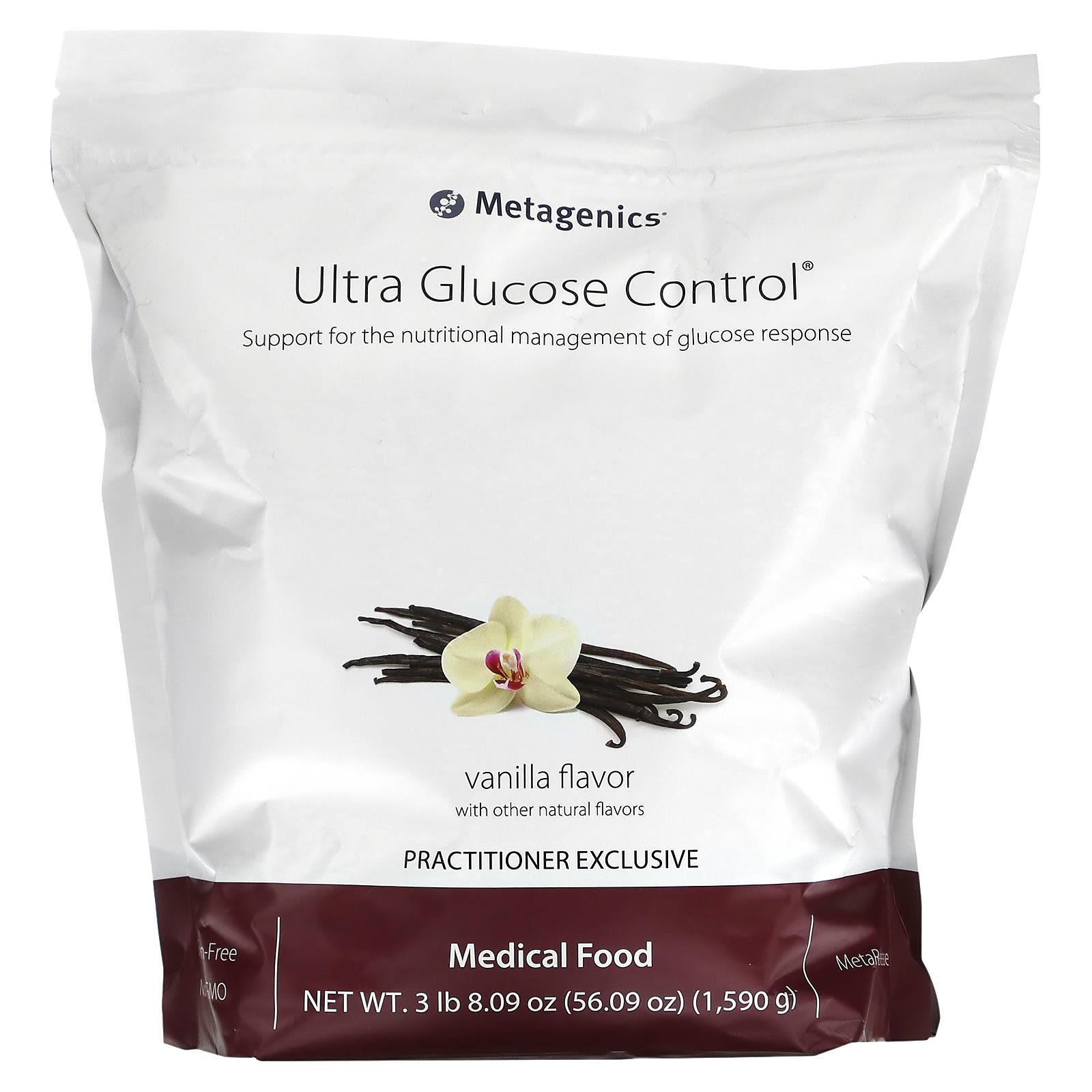 

Ultra Glucose Control, Medical Food, Vanilla, 3 Lbs (8.09 Oz)