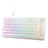 DIERYA DK81E Gaming Keyboard with Gasket Mounting Wired Mechanical Keyboard with Volume Knob RGB Backlighting Cream Switches Customizable Gaming
