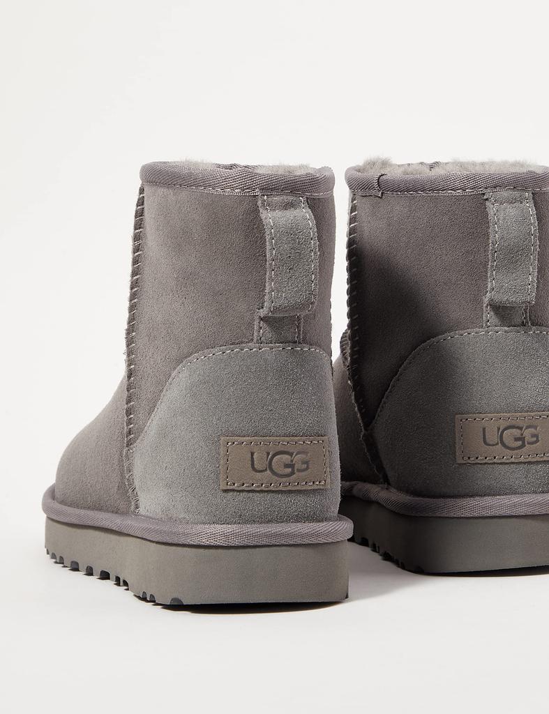 UGG Classic Mini III Grey Sheepskin Size 23cm Boots, (1016222)