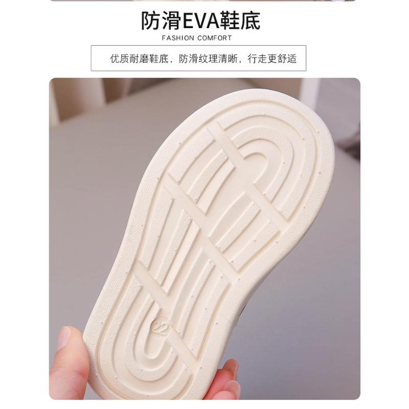 Girls Board Shoes Spring and Autumn New Children's Shoes Boys Sports Shoes Soft Sole Breathable Baby Anti-kick Casual Shoes